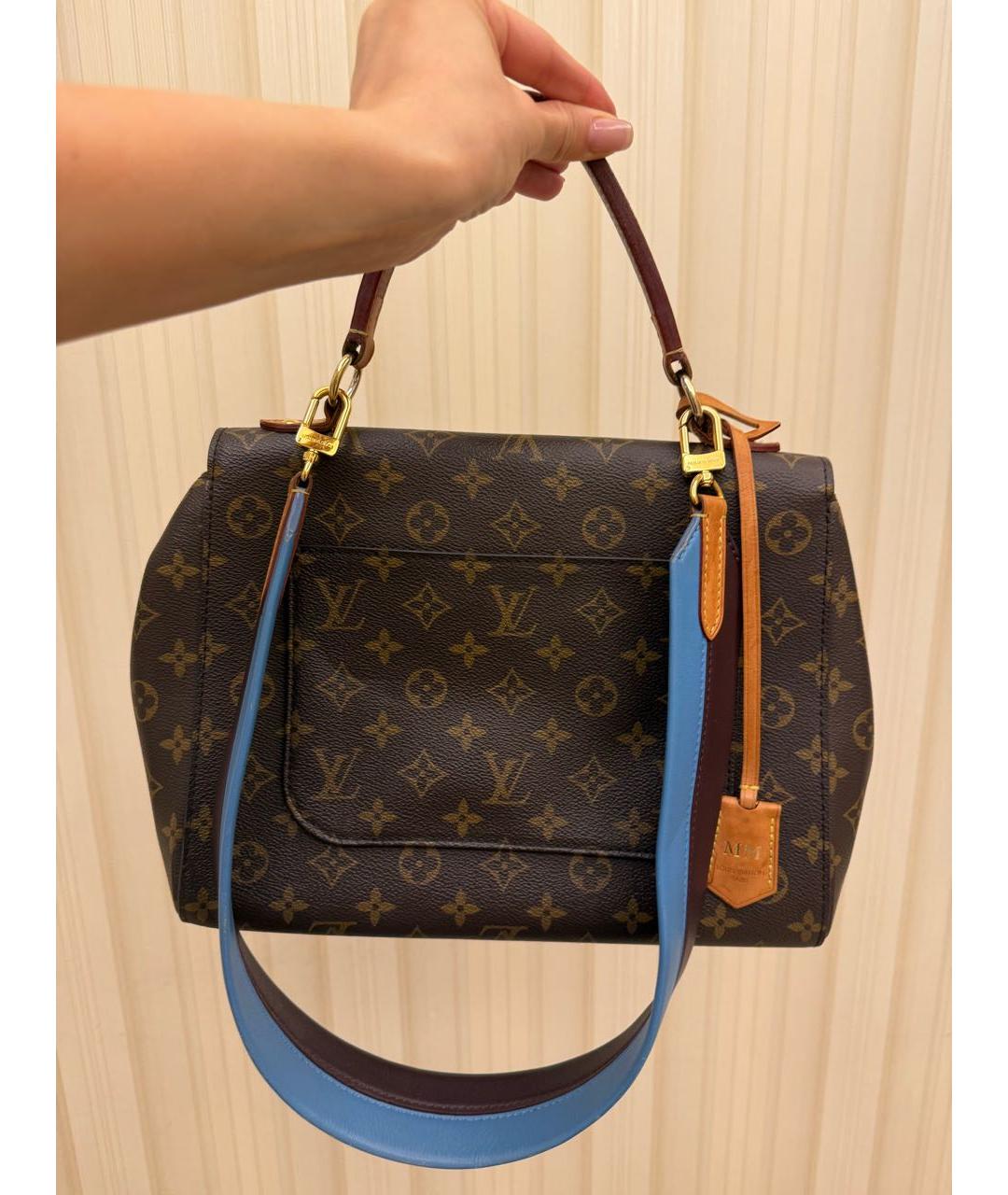 LOUIS VUITTON Кожаная сумка через плечо, фото 3