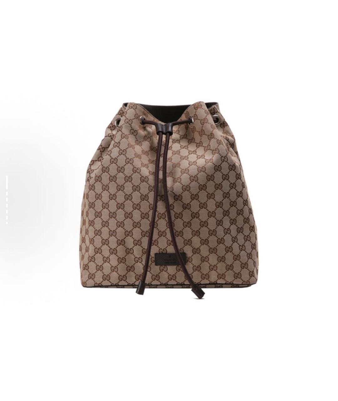 GUCCI Хаки деним рюкзак, фото 6