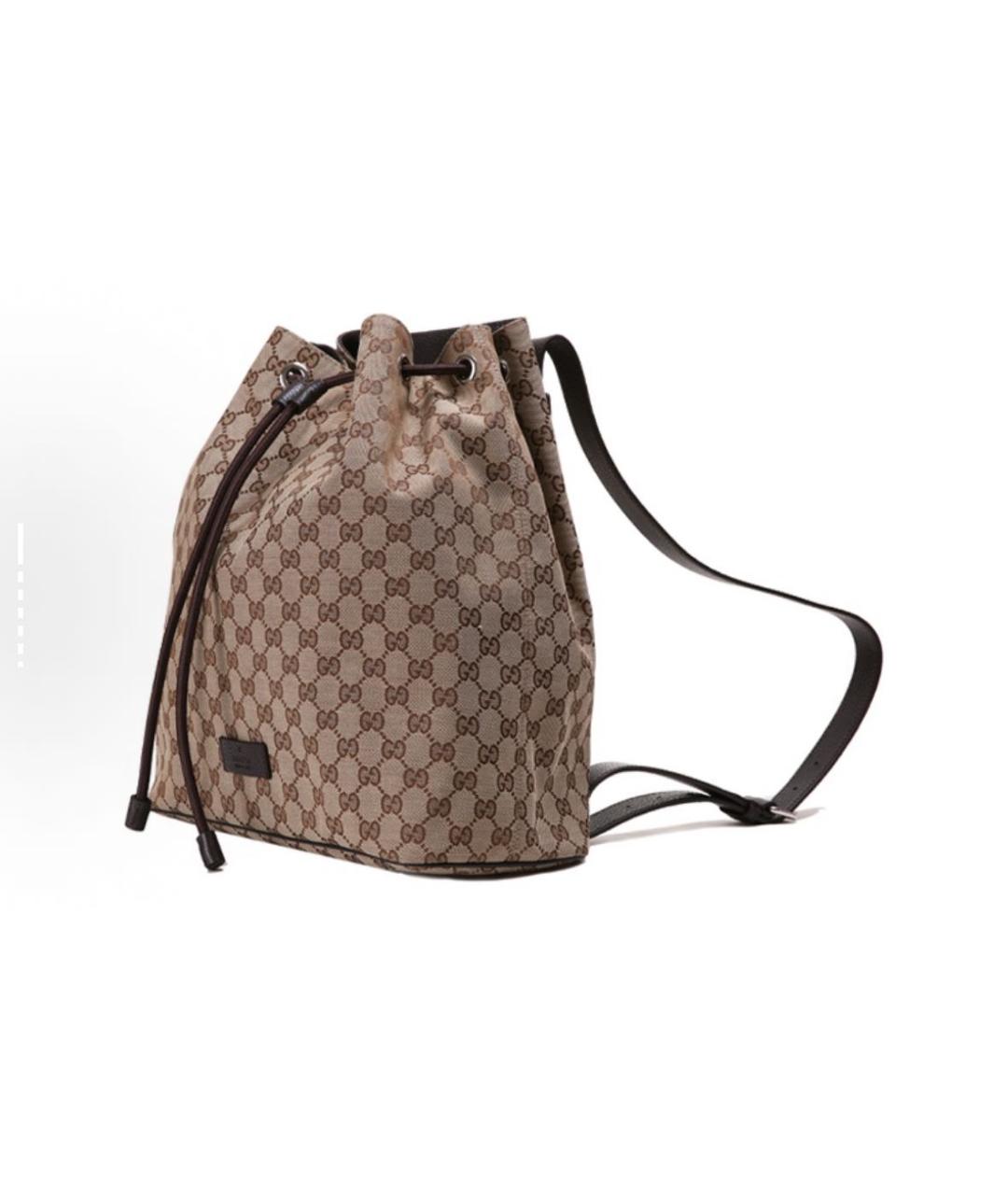 GUCCI Хаки деним рюкзак, фото 2