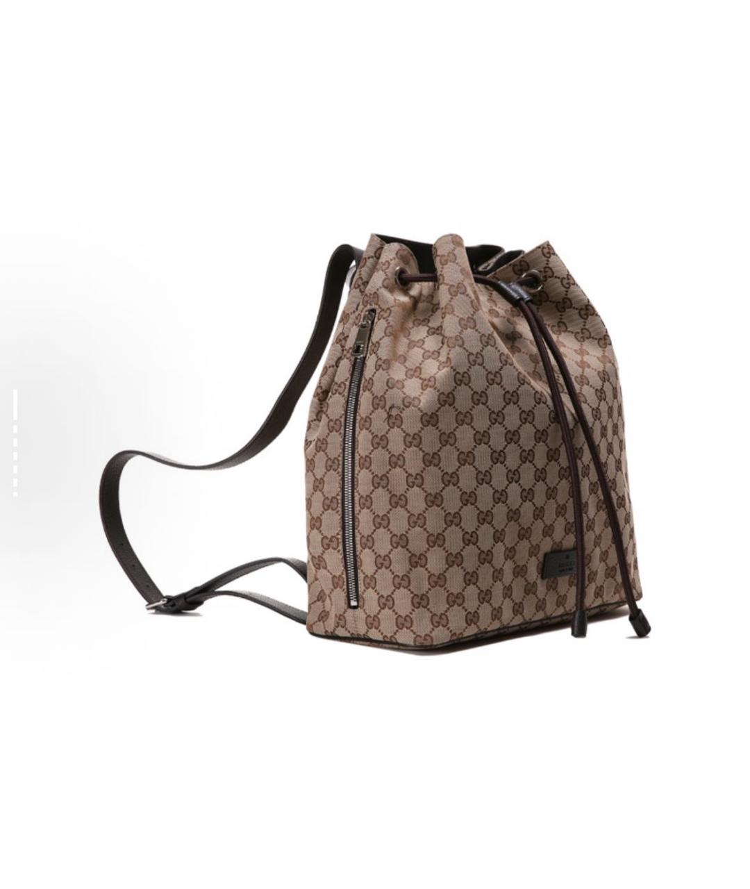 GUCCI Хаки деним рюкзак, фото 3