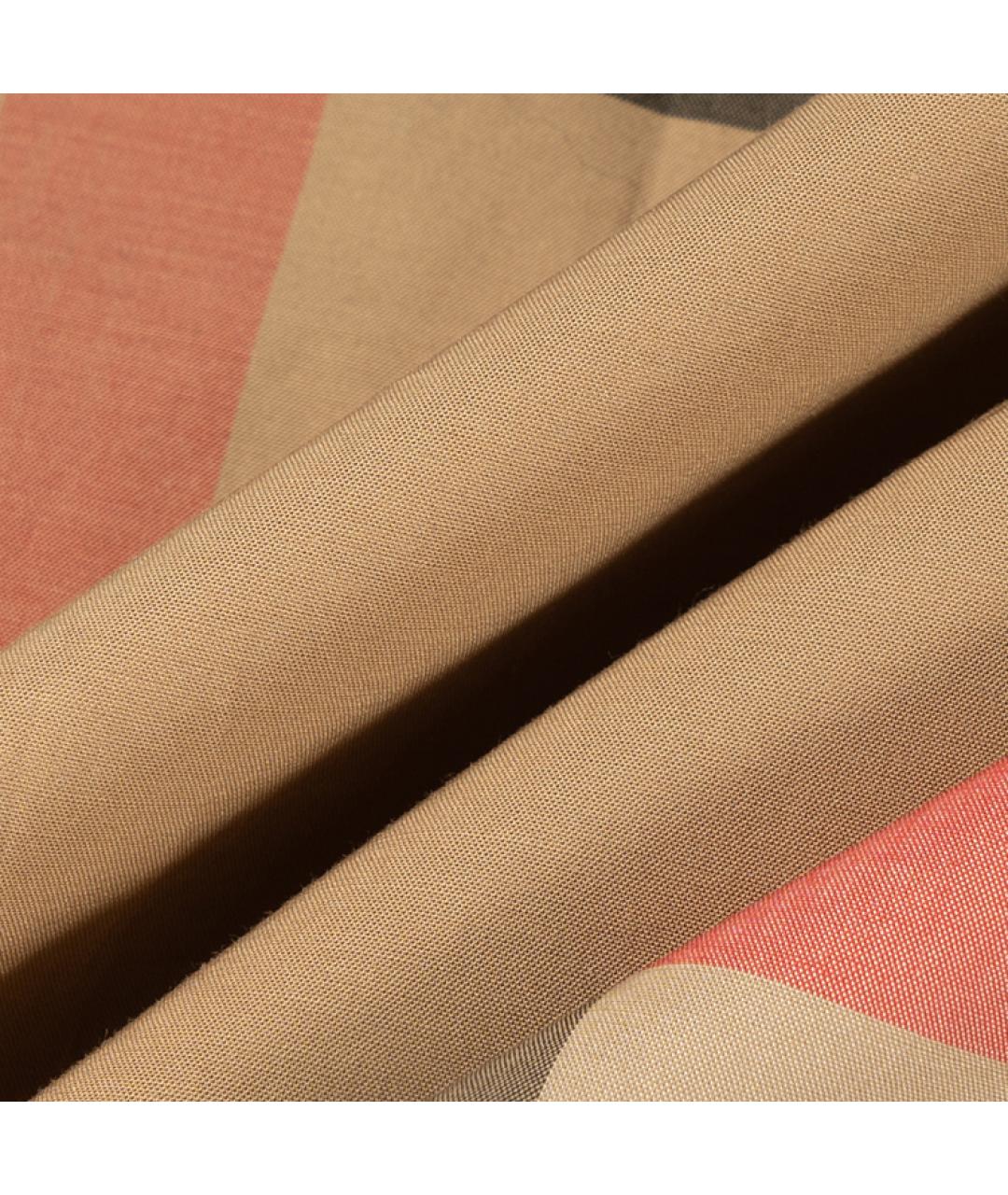 BURBERRY Хаки хлопковая кэжуал рубашка, фото 4