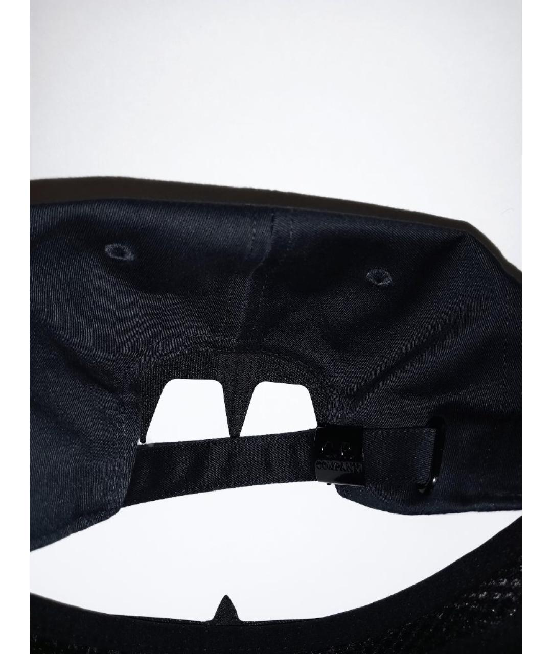 CP COMPANY Темно-синяя хлопковая кепка/бейсболка, фото 4