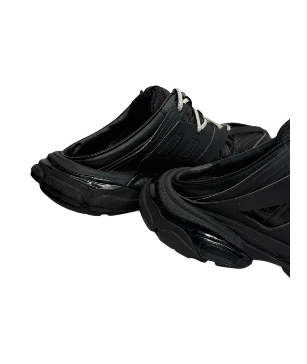 BALENCIAGA Черные сабо, фото 5