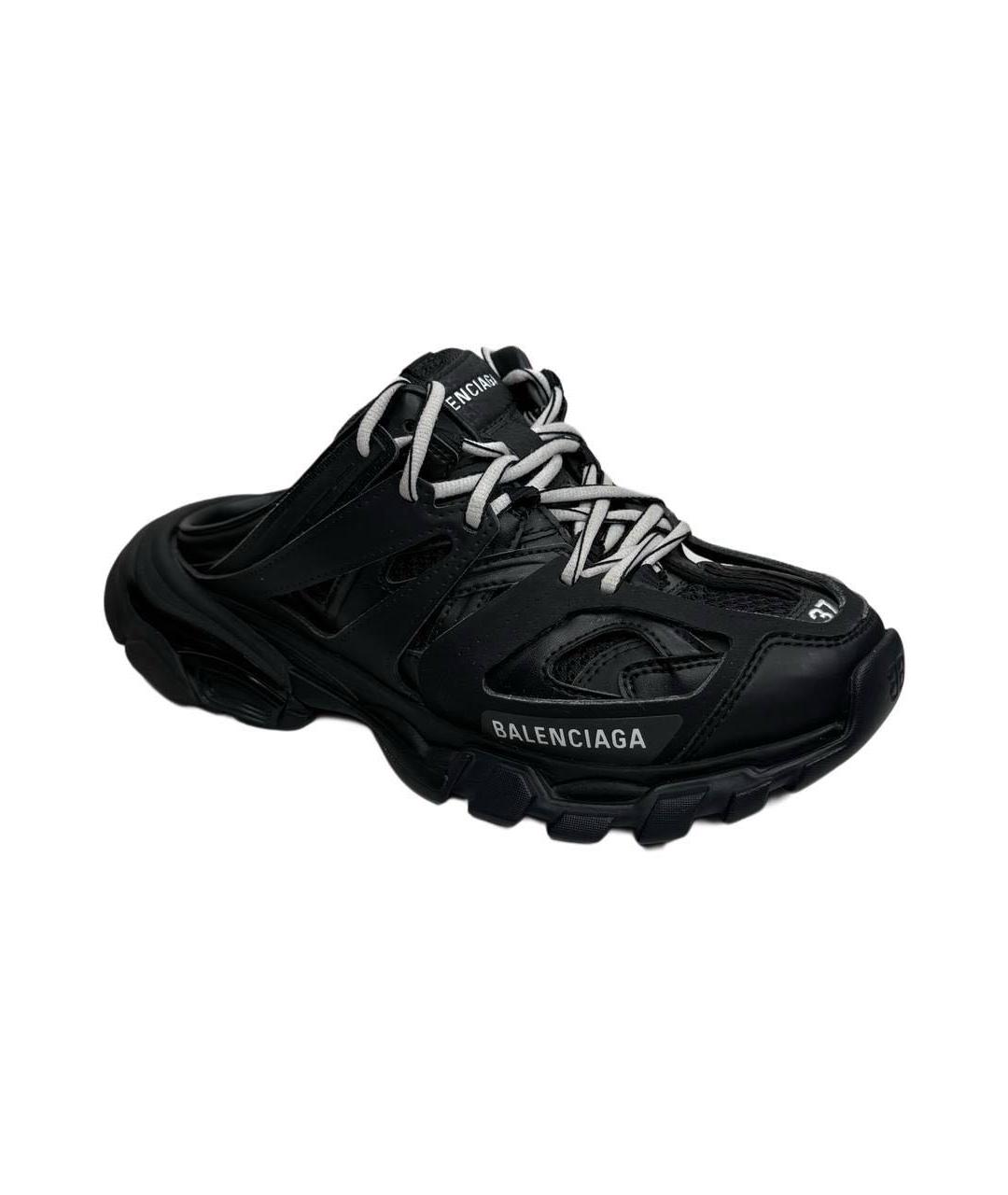 BALENCIAGA Черные сабо, фото 1