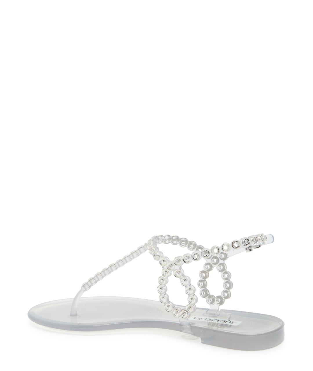 AQUAZZURA Белые сандалии, фото 4