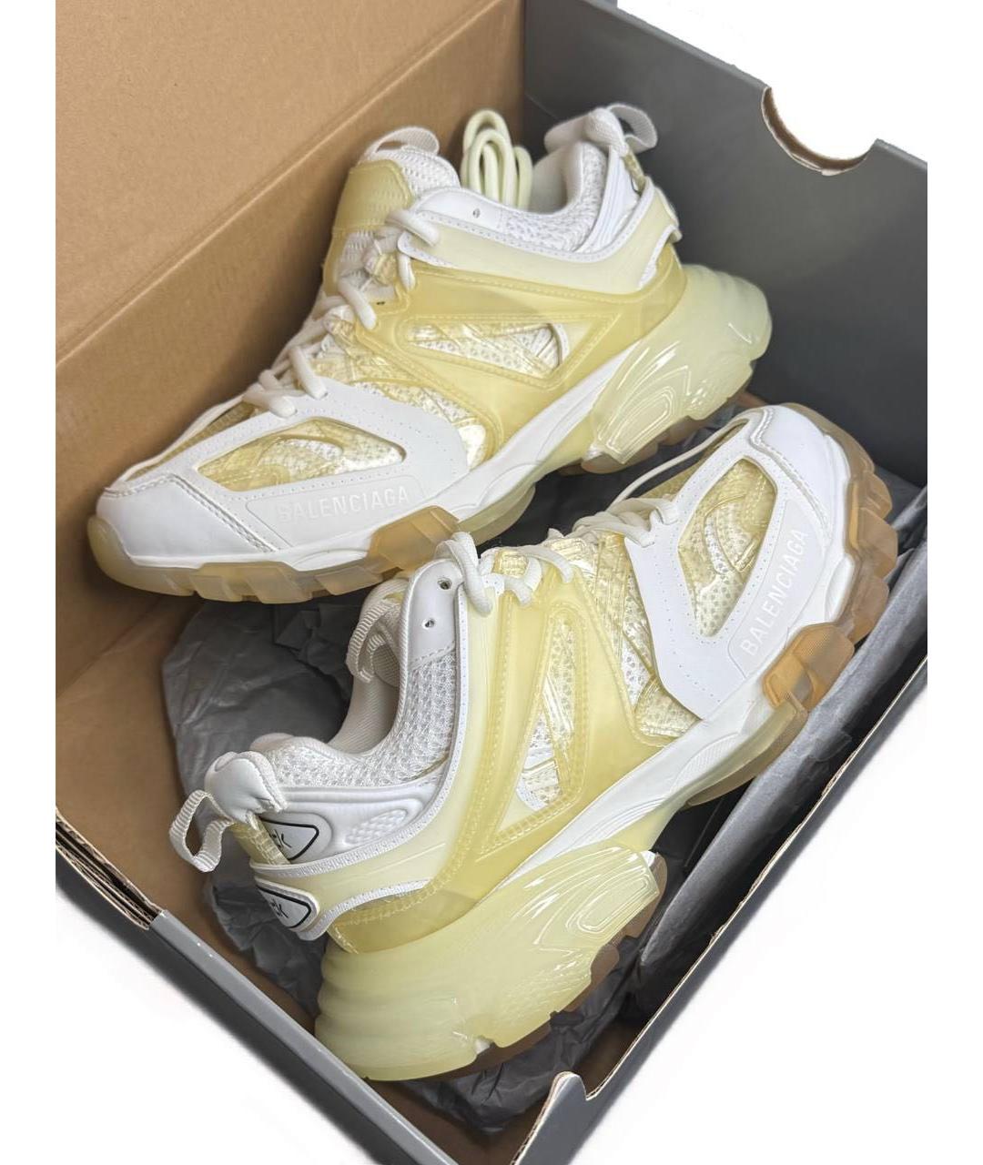 BALENCIAGA Белые кроссовки, фото 2