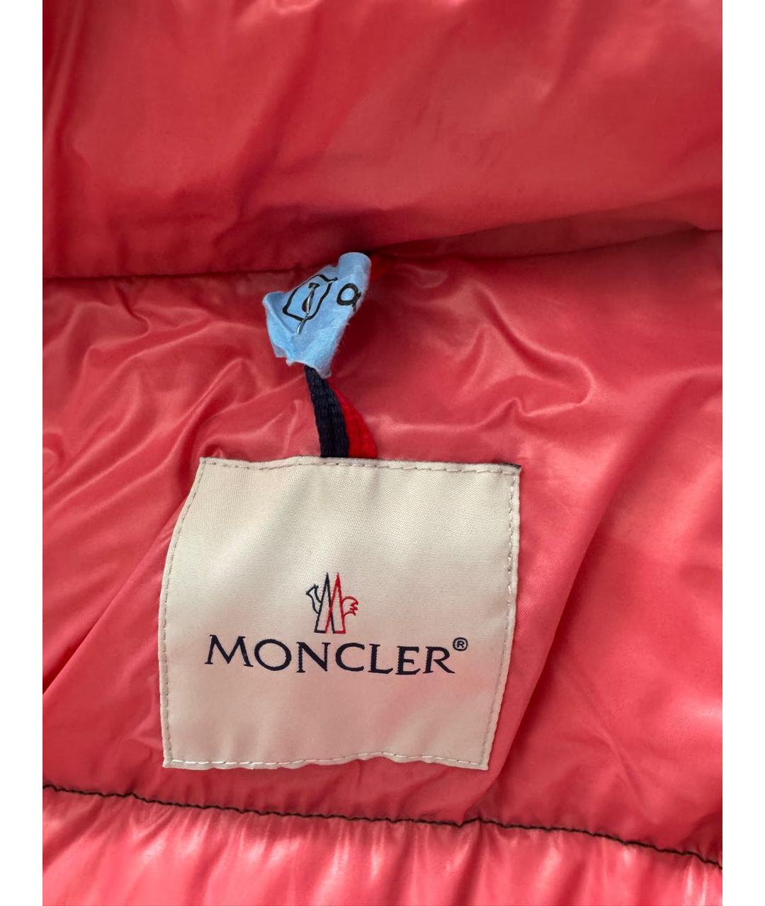 MONCLER Зеленый пуховик, фото 7