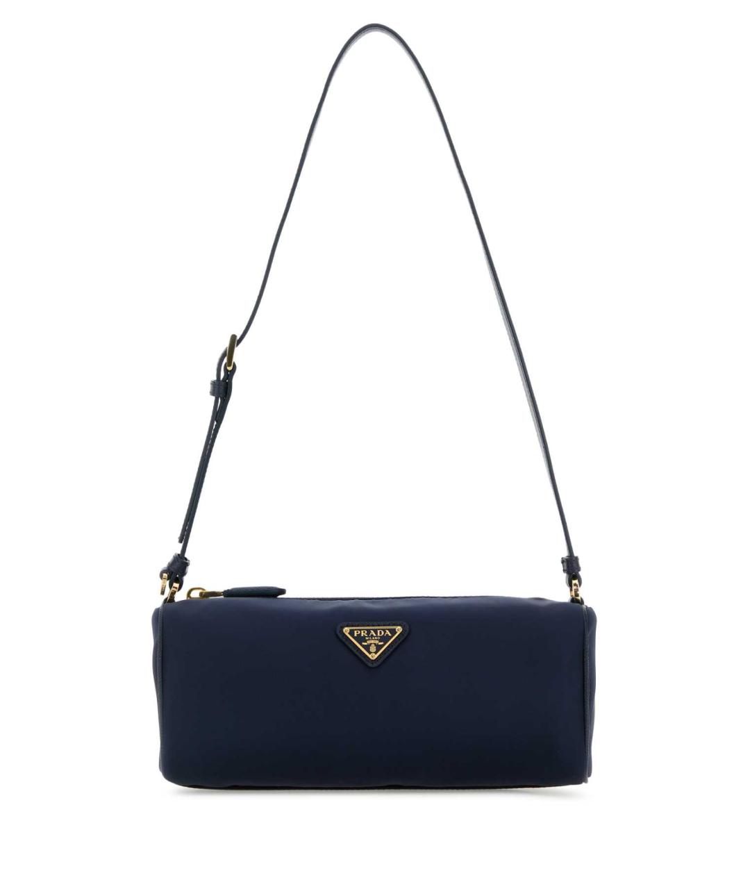 PRADA Синяя синтетическая сумка через плечо, фото 1