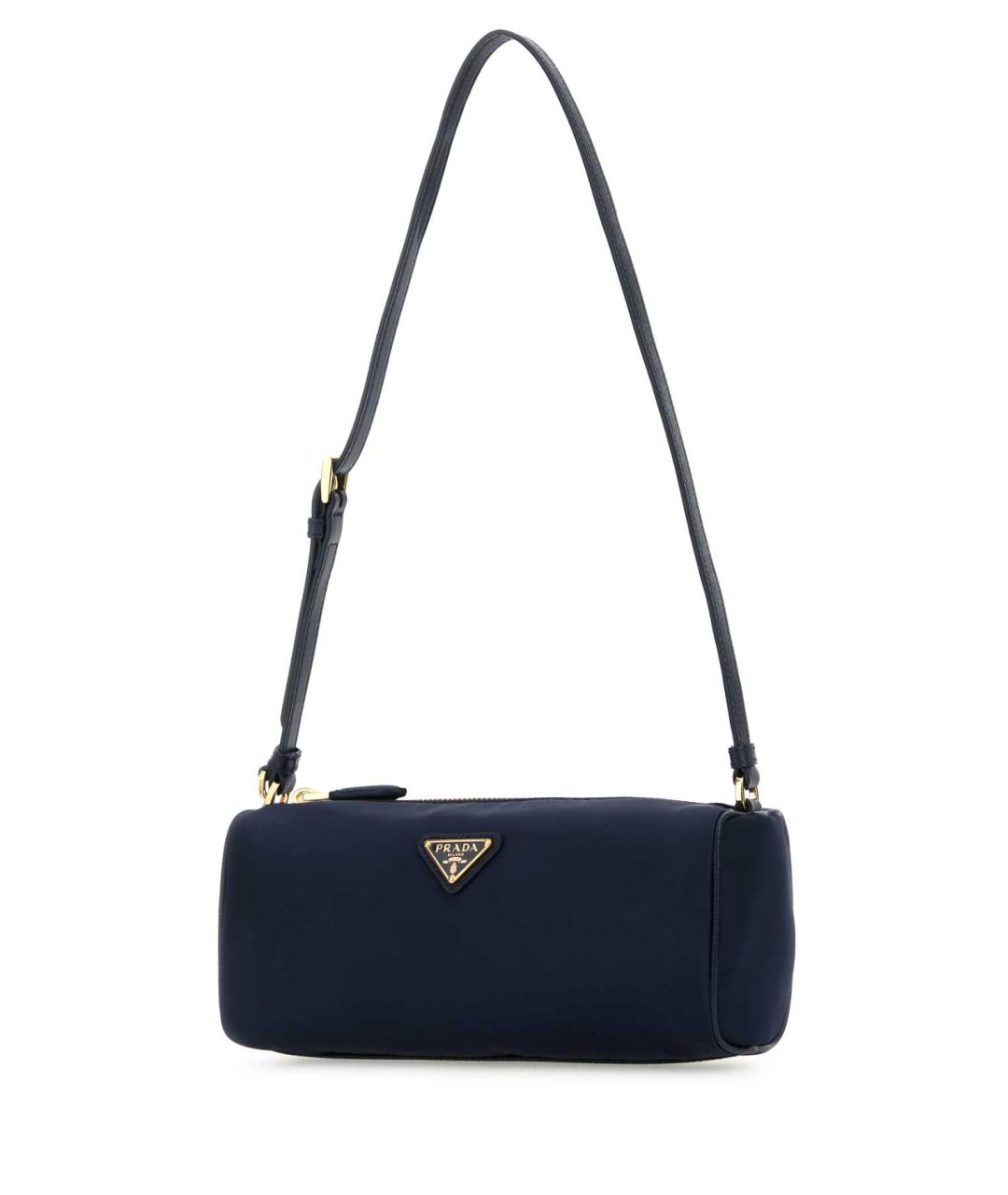 PRADA Синяя синтетическая сумка через плечо, фото 2