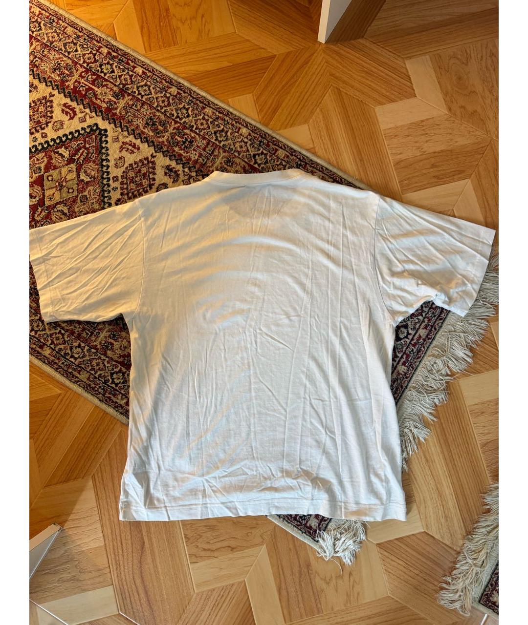 DOLCE&GABBANA Белая хлопковая футболка, фото 2