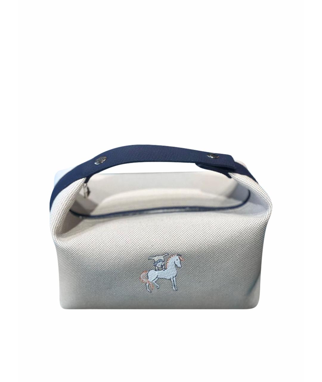 HERMES Хлопковая косметичка, фото 1