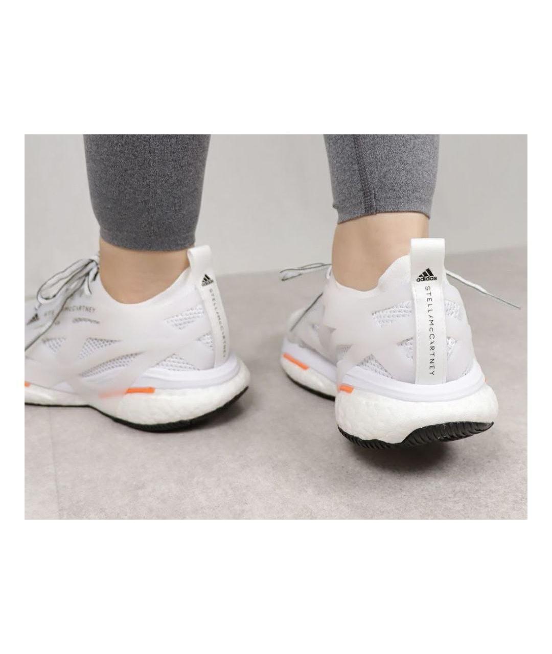 ADIDAS BY STELLA MCCARTNEY Белые текстильные кроссовки, фото 7