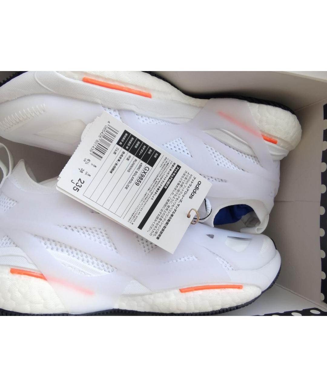 ADIDAS BY STELLA MCCARTNEY Белые текстильные кроссовки, фото 5