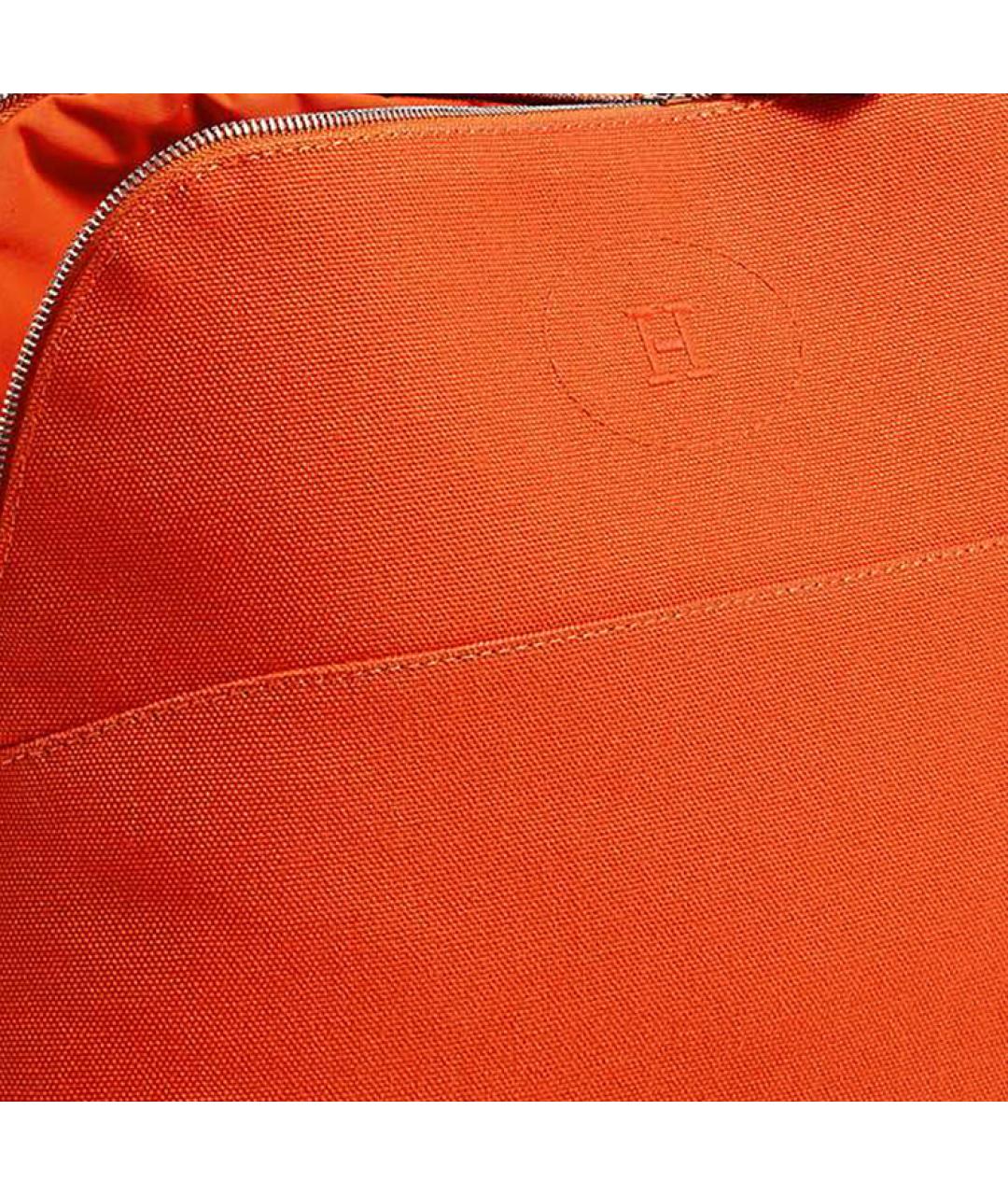 HERMES Оранжевая косметичка, фото 2