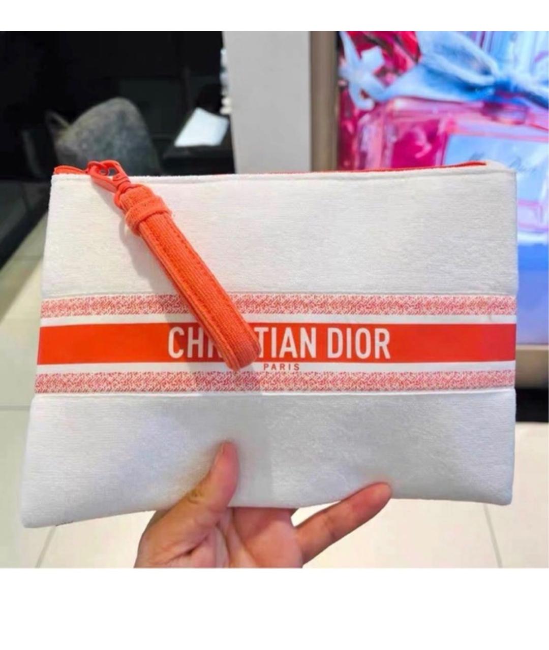 CHRISTIAN DIOR Белая косметичка, фото 6