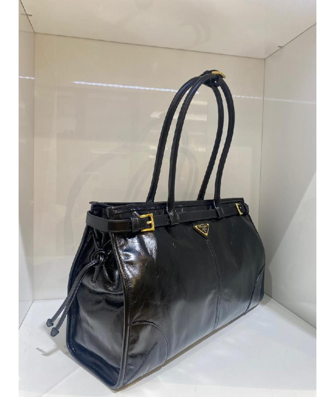 PRADA Черная сумка через плечо, фото 2
