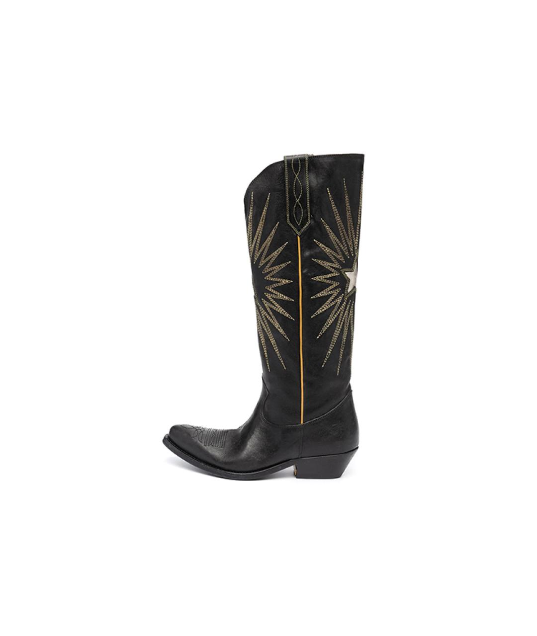 GOLDEN GOOSE DELUXE BRAND Черные сапоги, фото 2