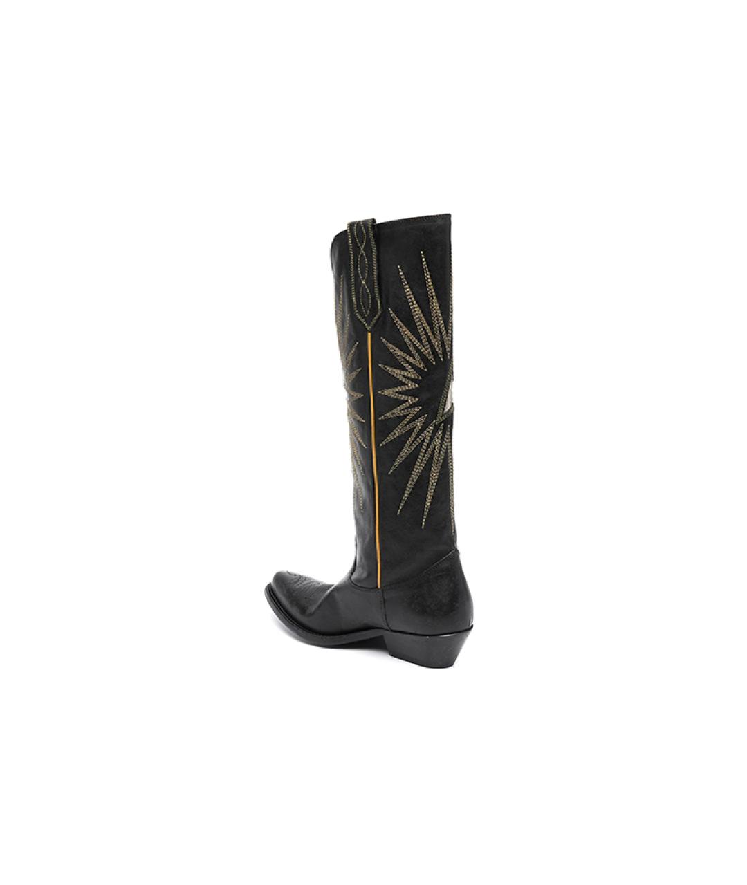 GOLDEN GOOSE DELUXE BRAND Черные сапоги, фото 5