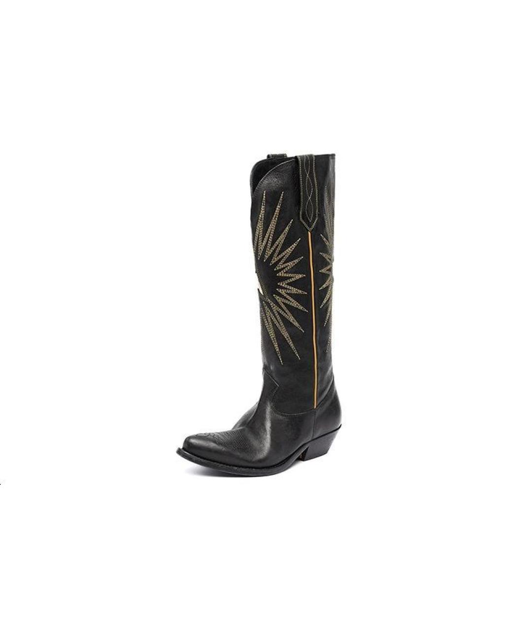 GOLDEN GOOSE DELUXE BRAND Черные сапоги, фото 4