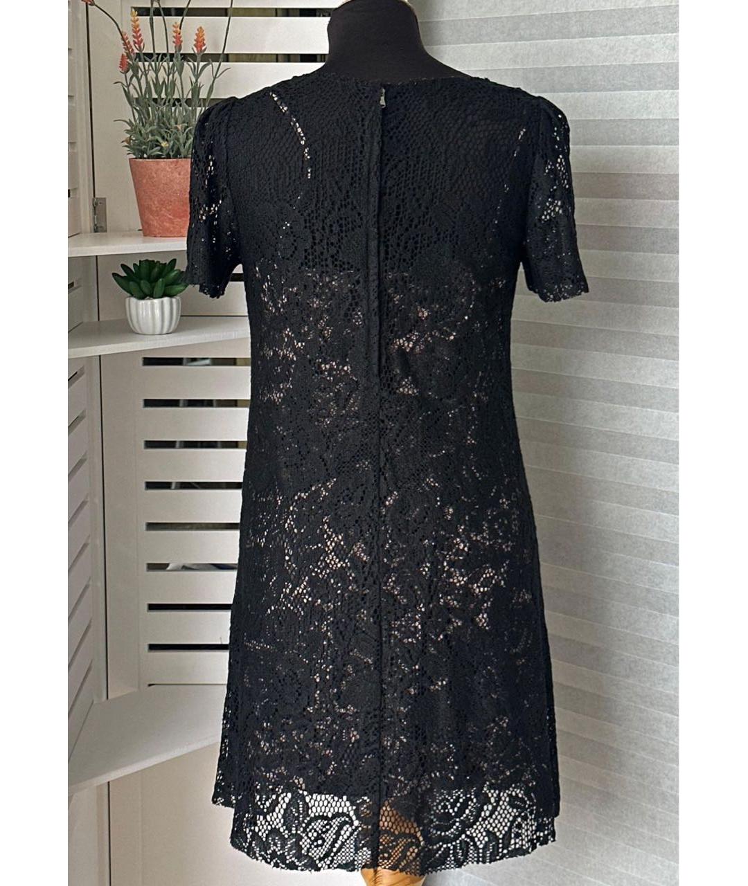 DOLCE&GABBANA Черное кружевное вечернее платье, фото 2