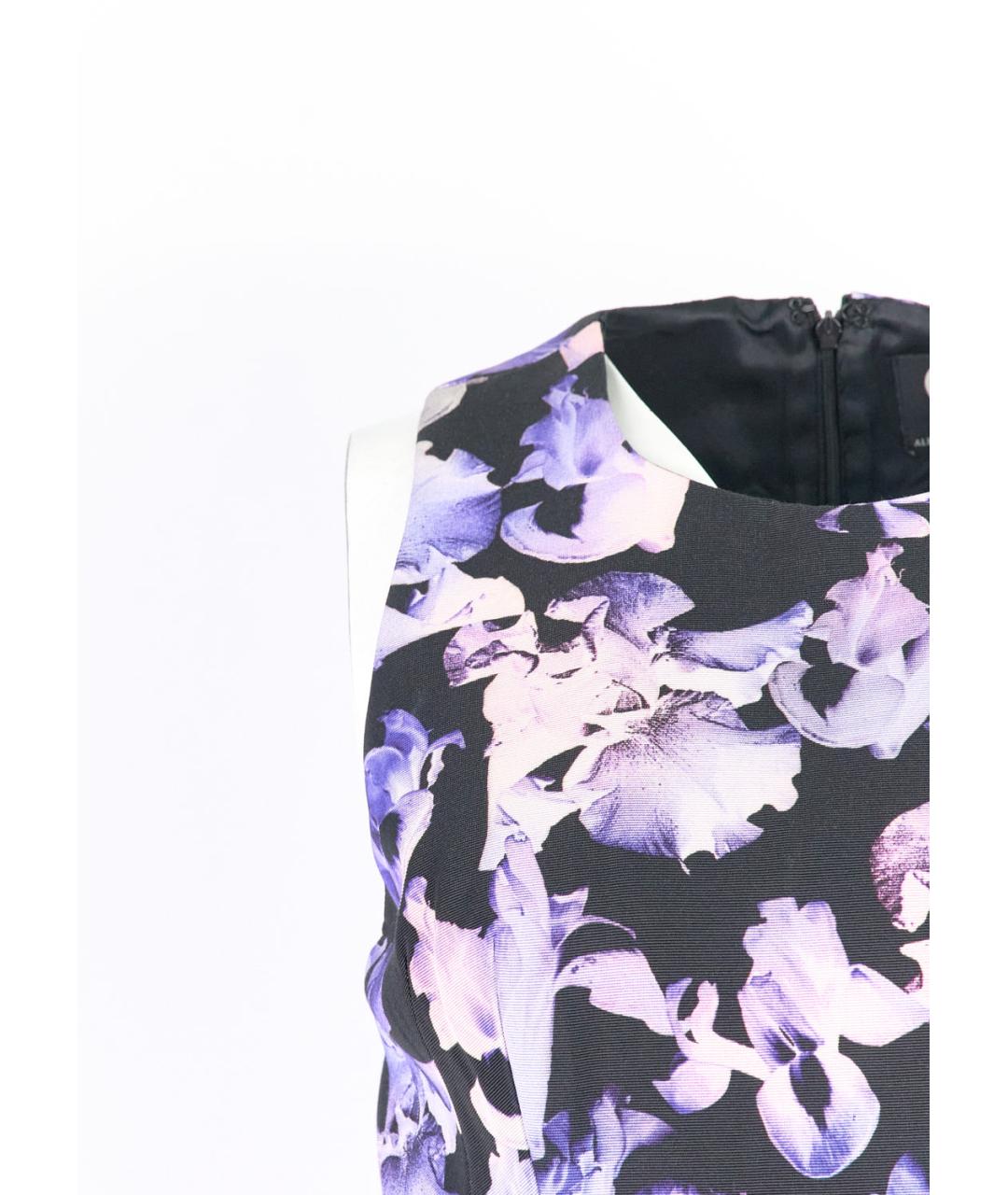 ALEXANDER MCQUEEN Черный хлопковый сарафан, фото 2