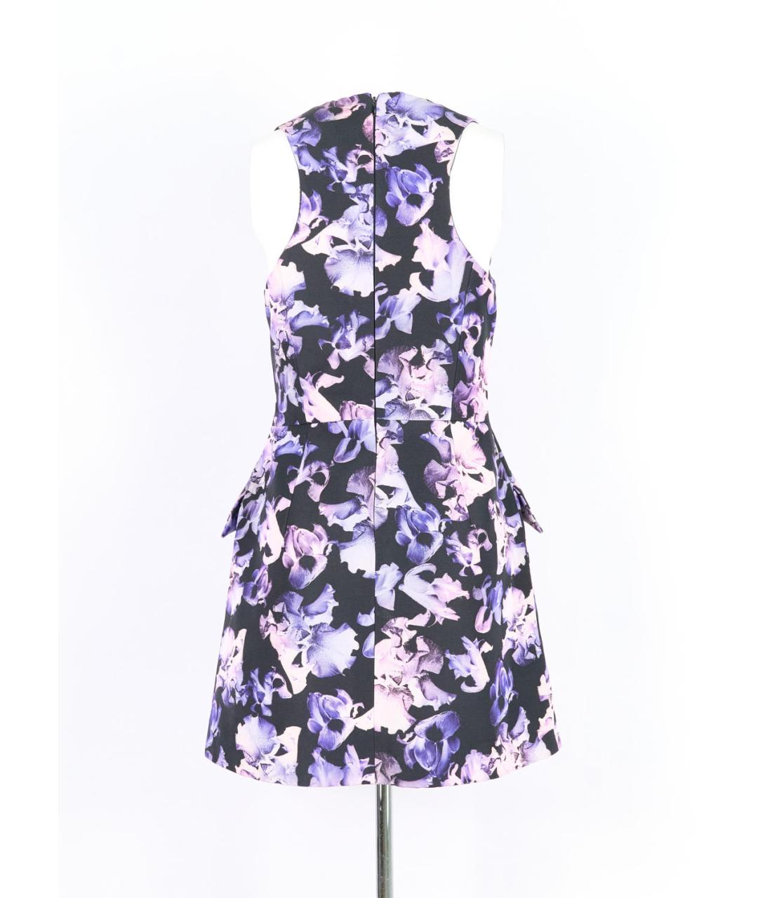 ALEXANDER MCQUEEN Черный хлопковый сарафан, фото 5