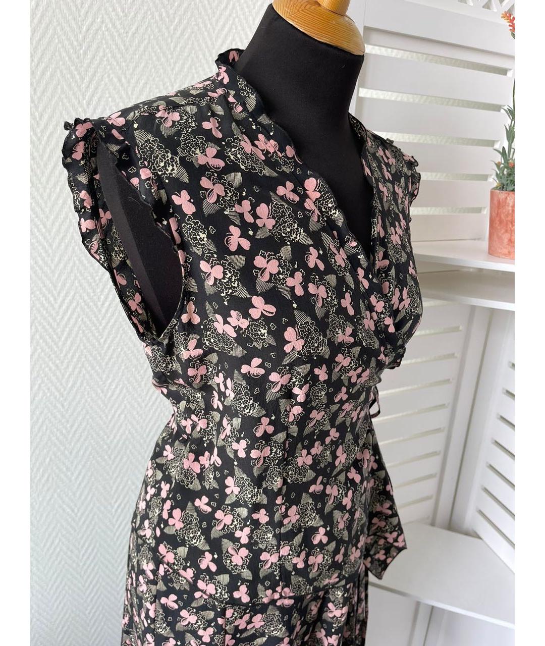 MAX MARA Мульти шелковый костюм с юбками, фото 8