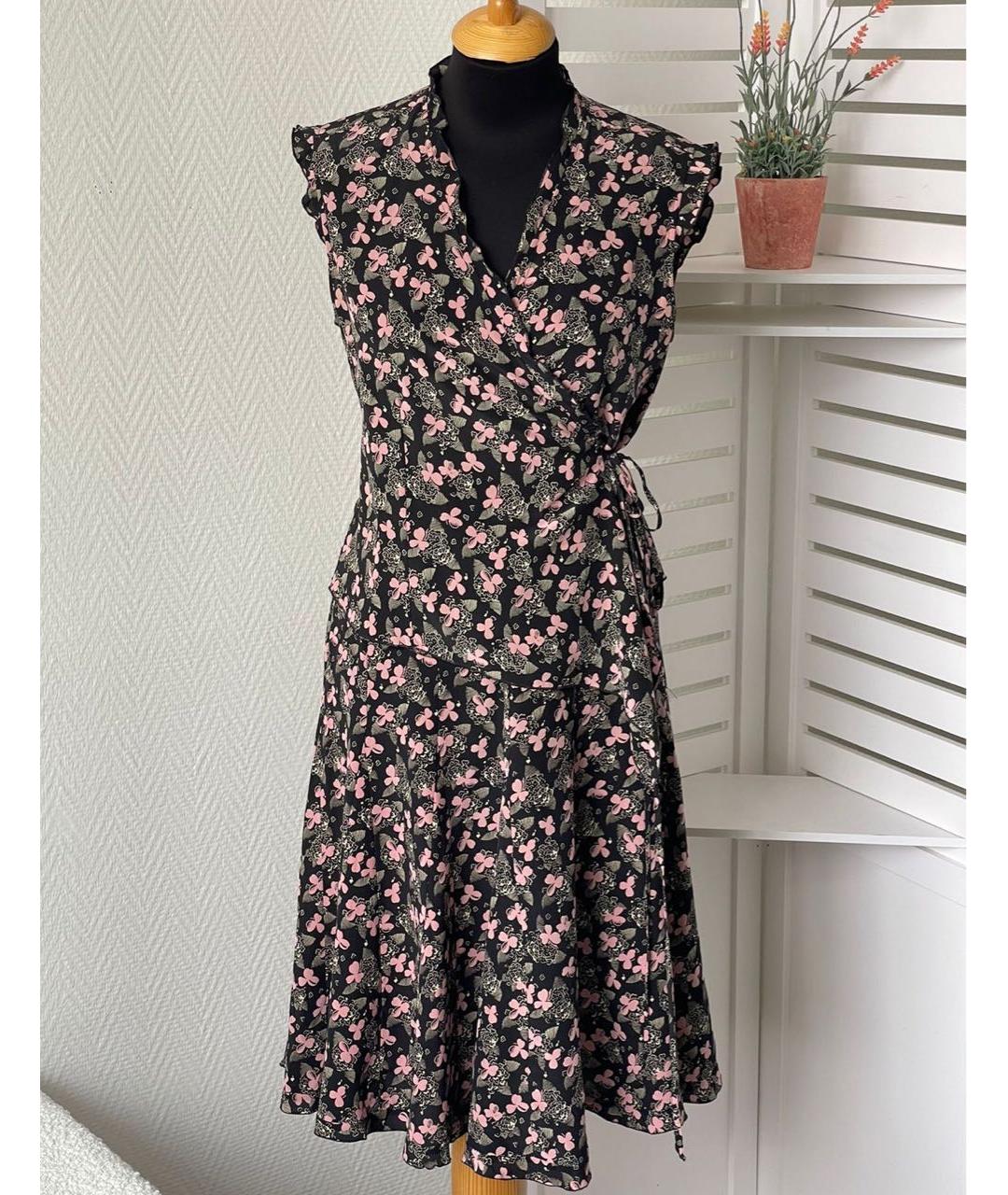 MAX MARA Мульти шелковый костюм с юбками, фото 9
