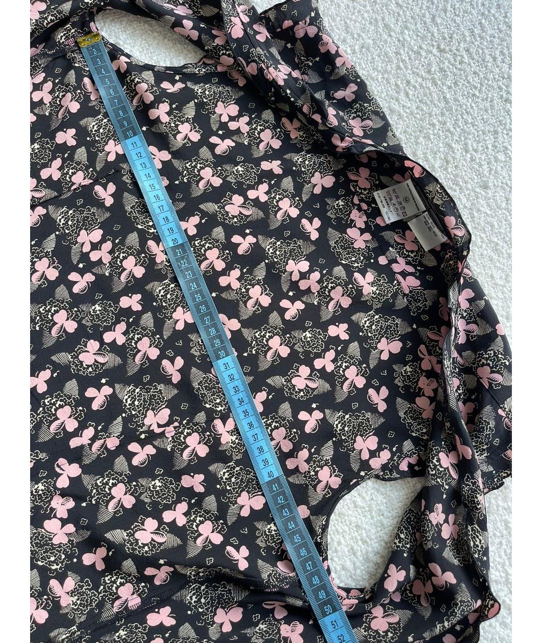MAX MARA Мульти шелковый костюм с юбками, фото 3