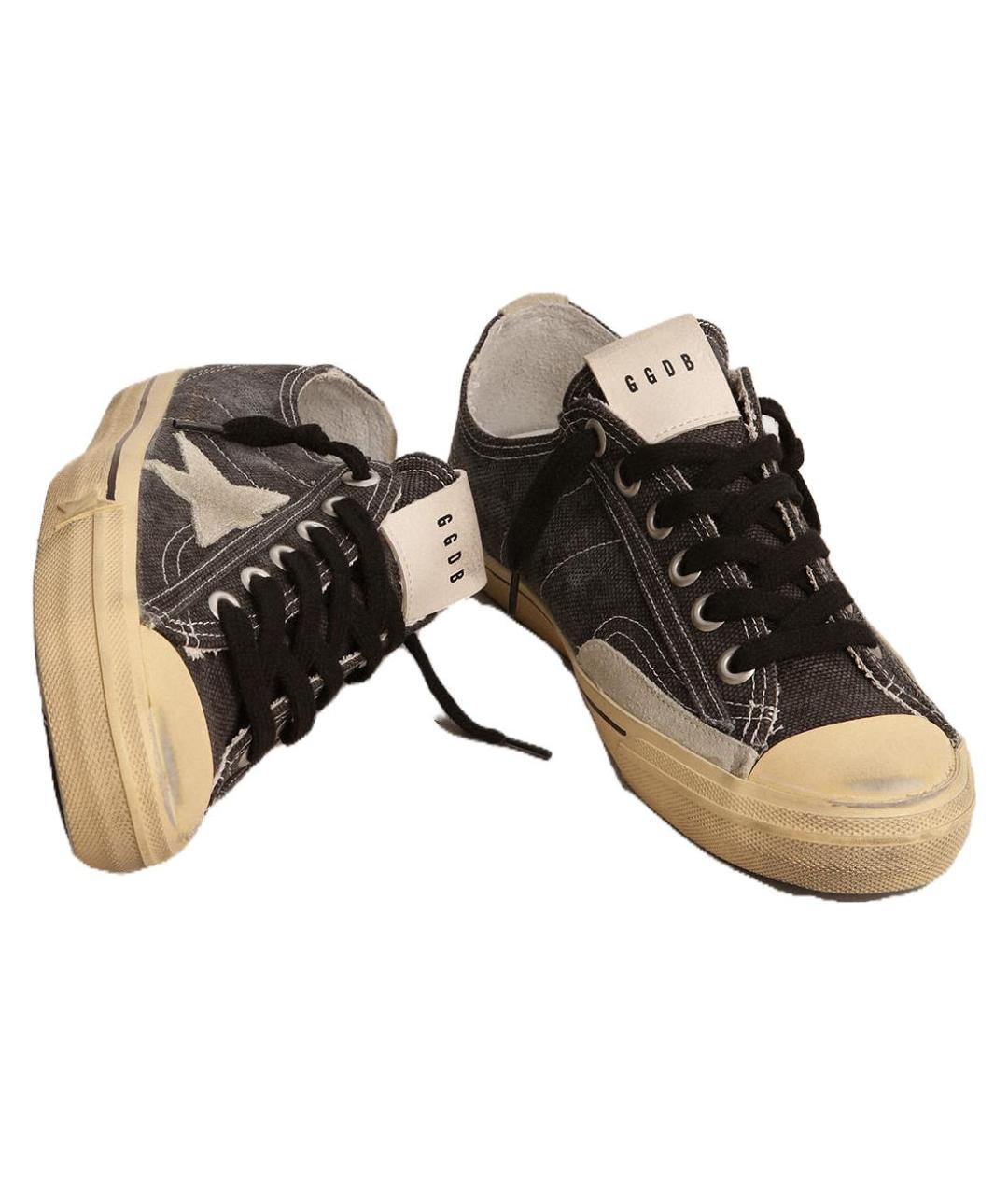 GOLDEN GOOSE DELUXE BRAND Черные кеды, фото 3