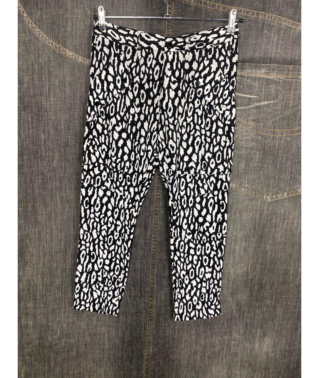 THE KOOPLES Мульти вискозные прямые брюки, фото 2