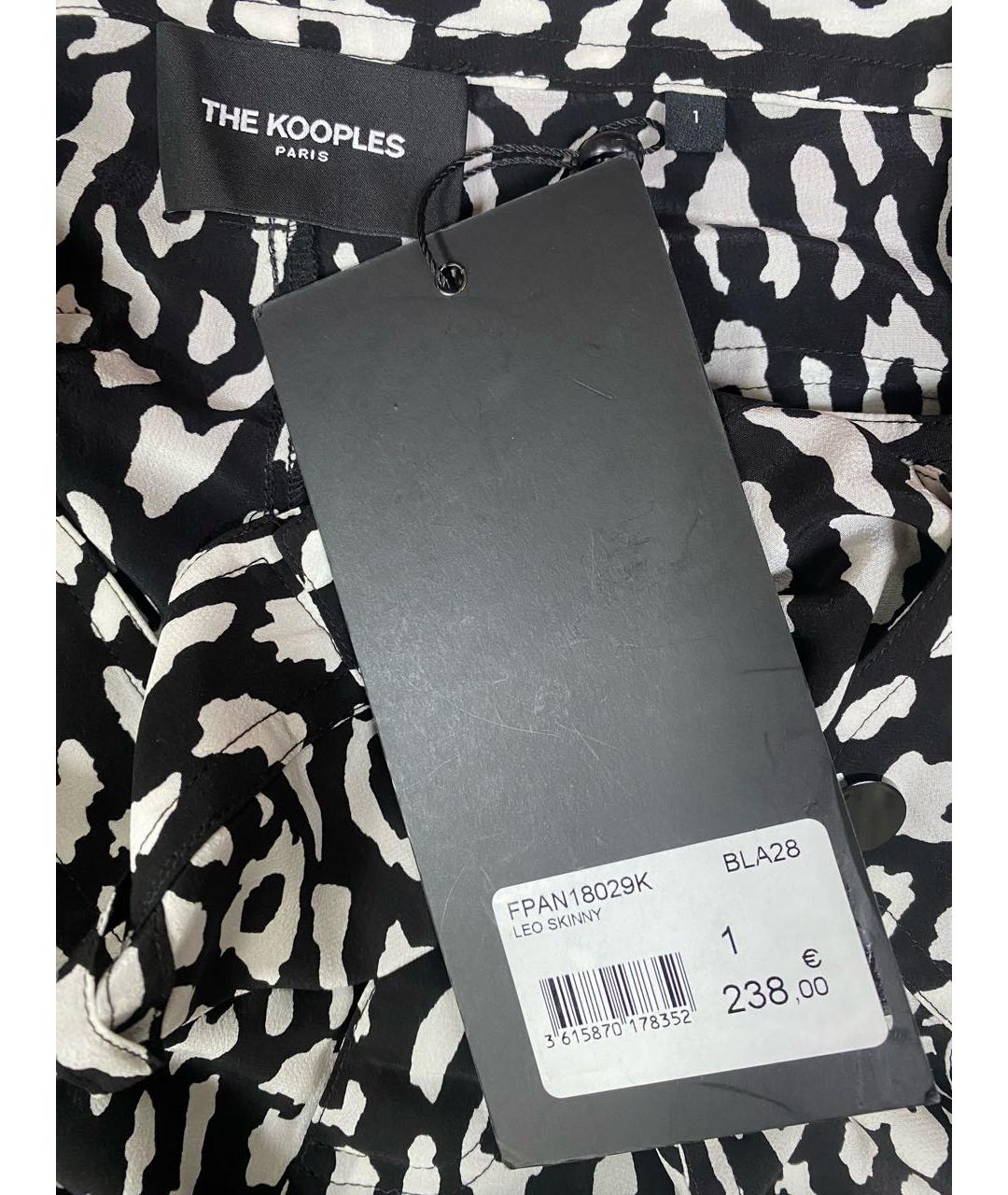 THE KOOPLES Мульти вискозные прямые брюки, фото 7