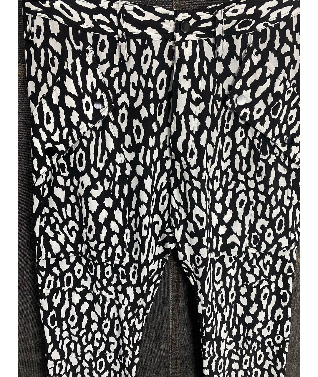 THE KOOPLES Мульти вискозные прямые брюки, фото 3
