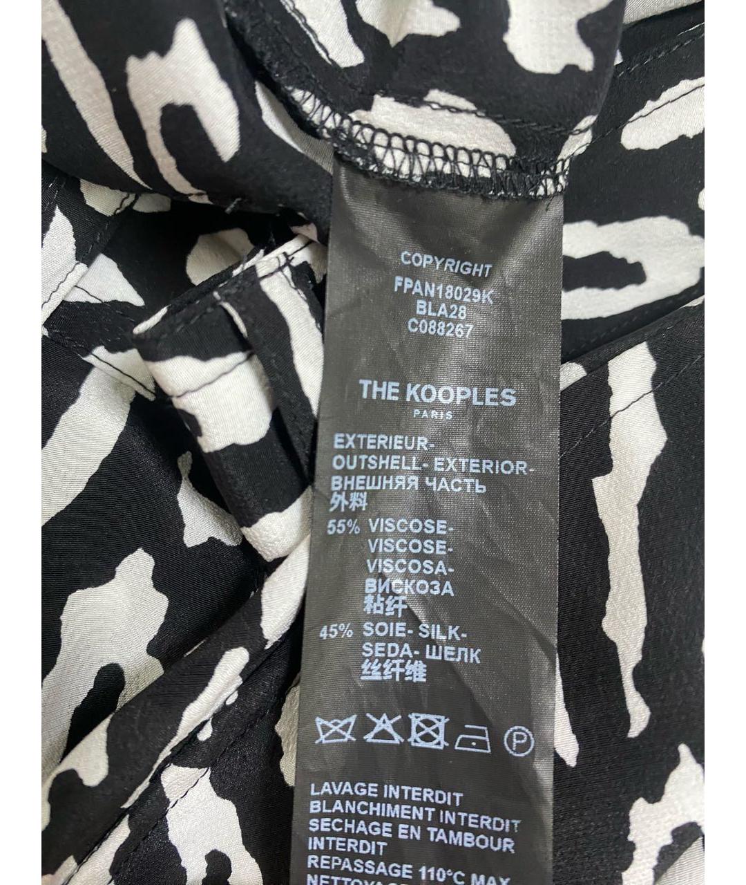 THE KOOPLES Мульти вискозные прямые брюки, фото 8