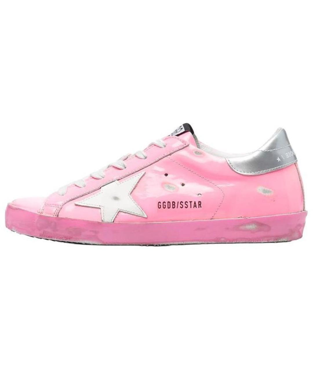 GOLDEN GOOSE DELUXE BRAND Розовые кеды, фото 2