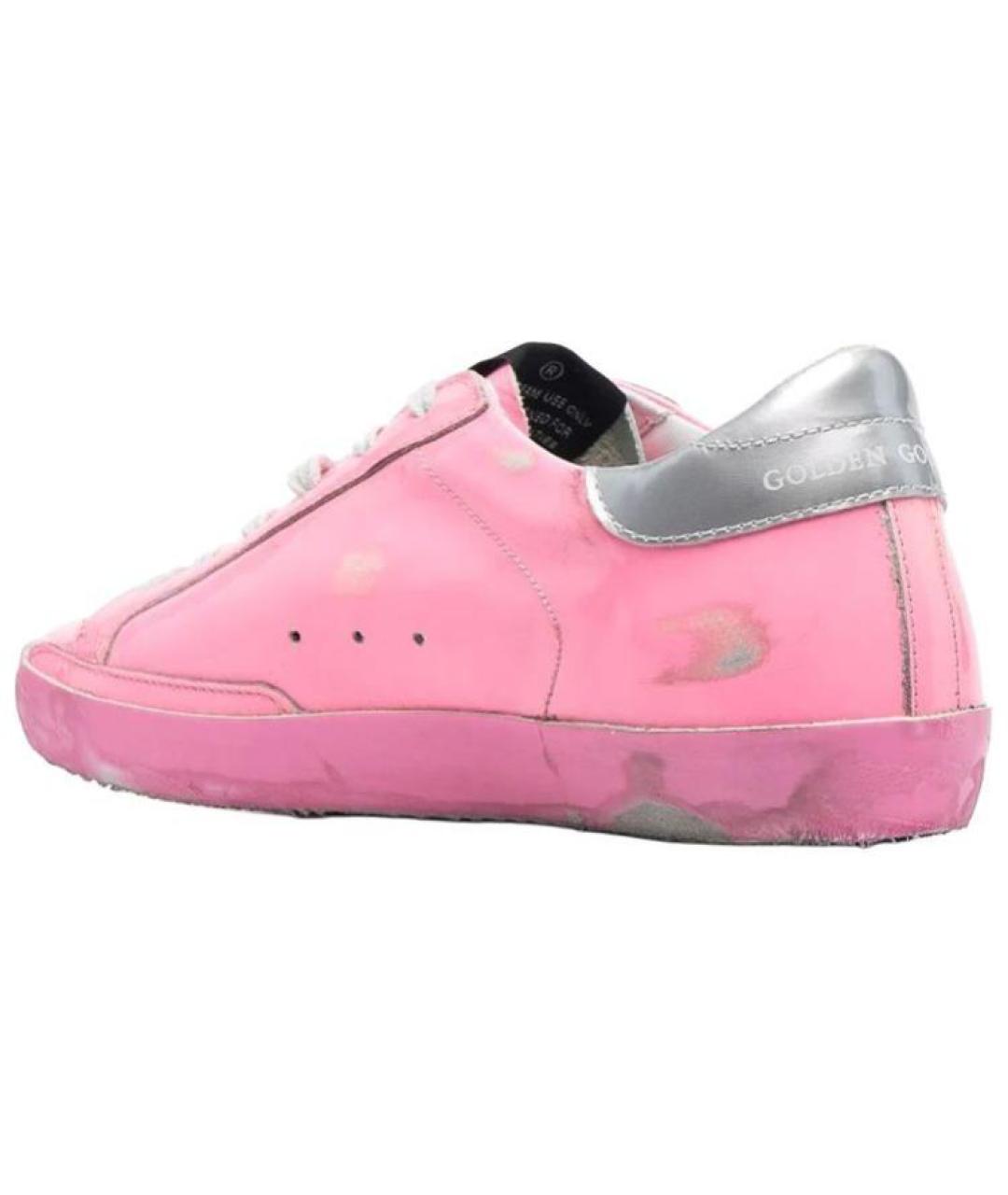 GOLDEN GOOSE DELUXE BRAND Розовые кеды, фото 4