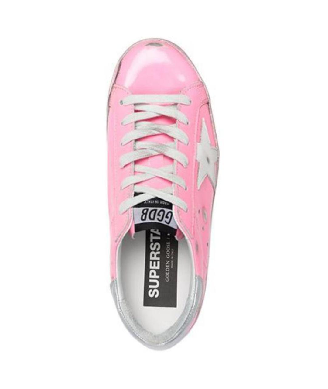 GOLDEN GOOSE DELUXE BRAND Розовые кеды, фото 5