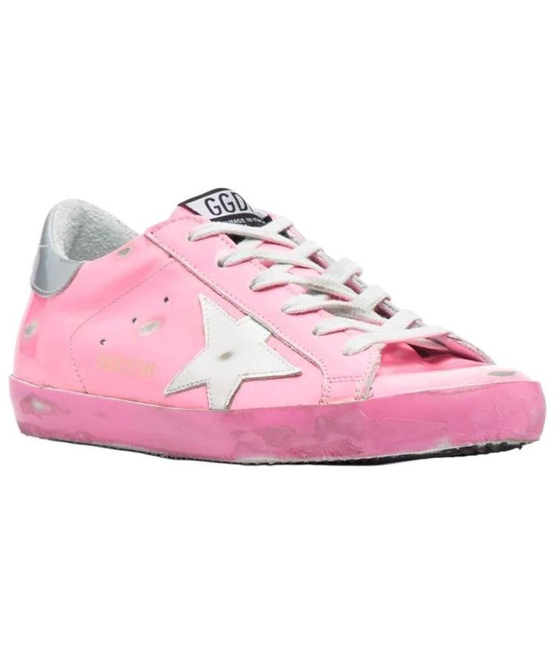 GOLDEN GOOSE DELUXE BRAND Розовые кеды, фото 3