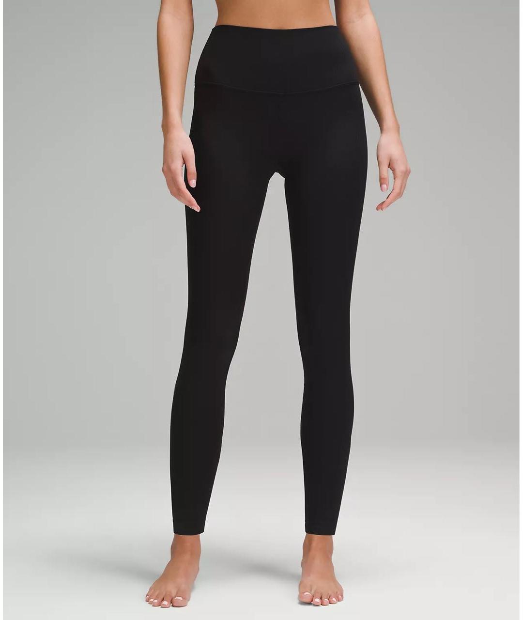 Lululemon Черные полиэстеровые спортивные брюки и шорты, фото 5
