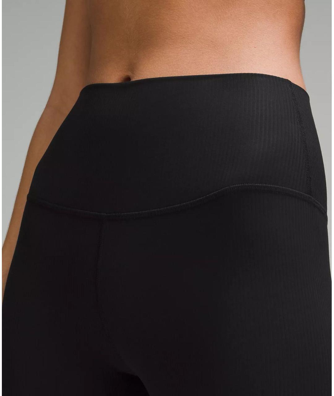 Lululemon Черные полиэстеровые спортивные брюки и шорты, фото 4