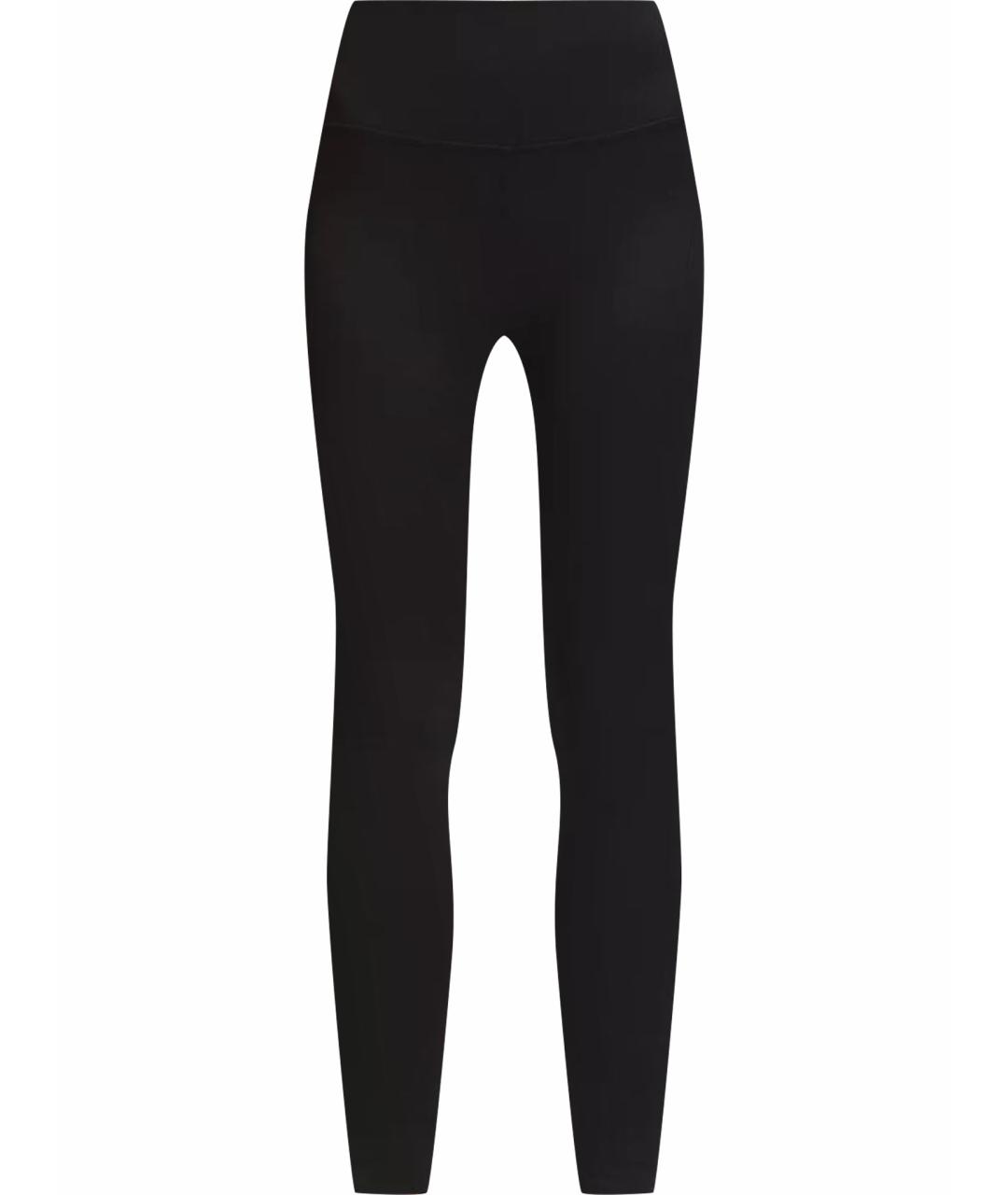 Lululemon Черные полиэстеровые спортивные брюки и шорты, фото 1