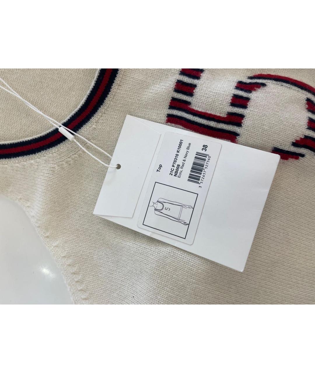 CHANEL Кашемировая майка, фото 4