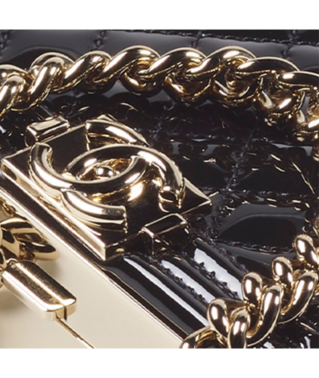 CHANEL Черная сумка через плечо, фото 4