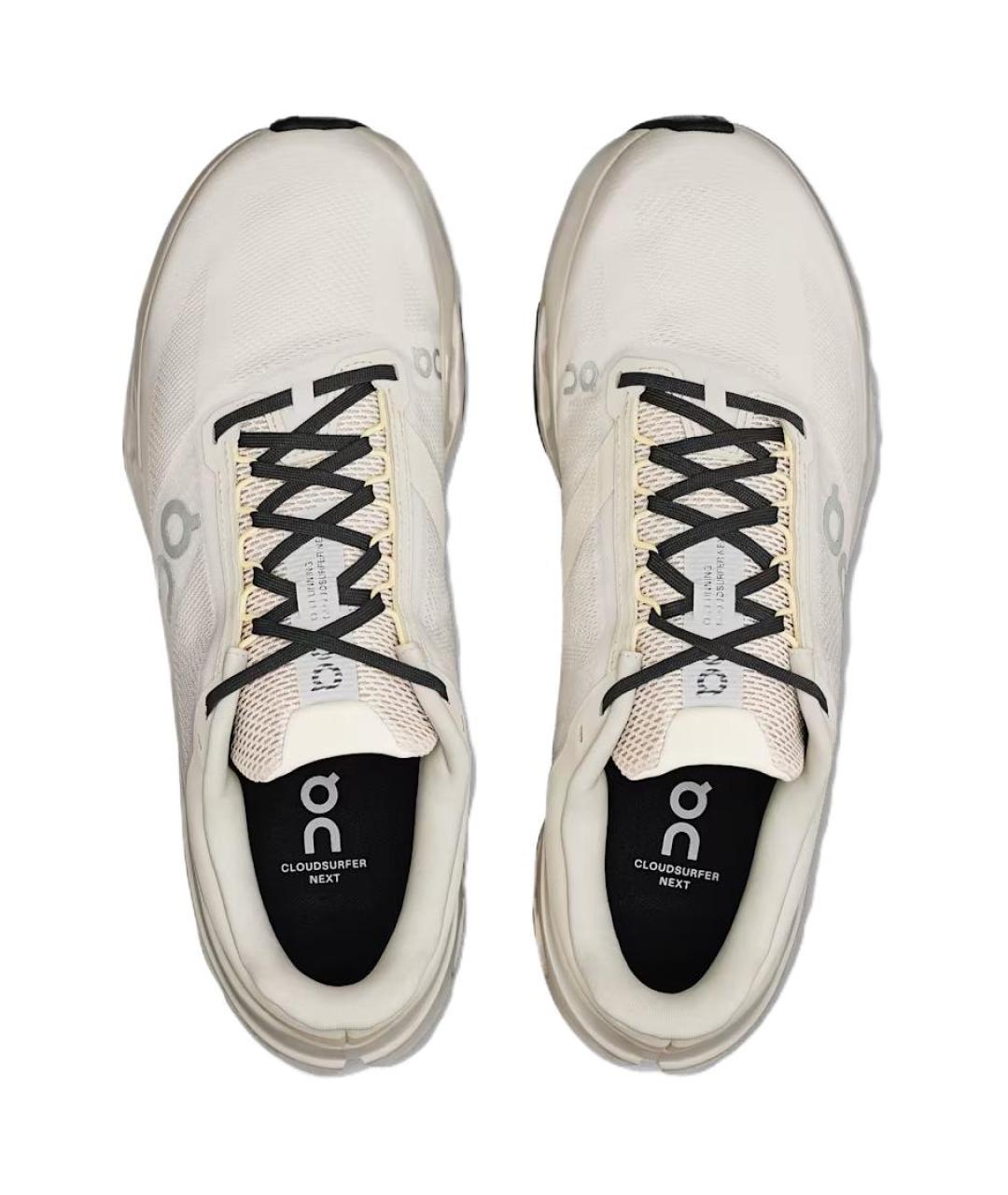 ON Бежевые низкие кроссовки / кеды, фото 4