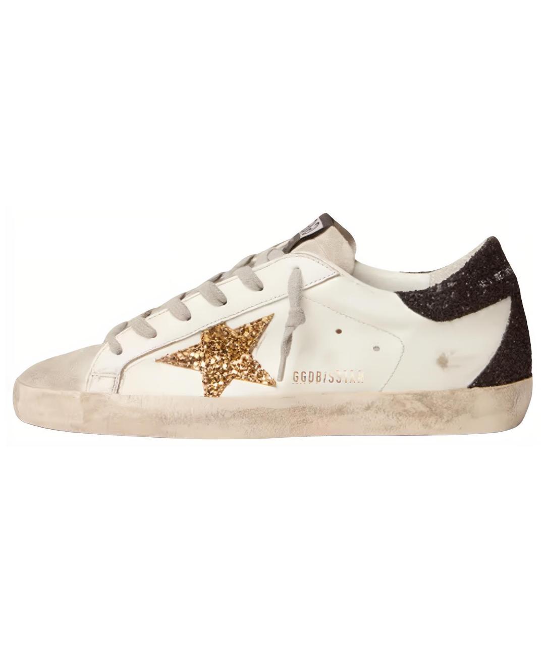 GOLDEN GOOSE DELUXE BRAND Бежевые кеды, фото 2