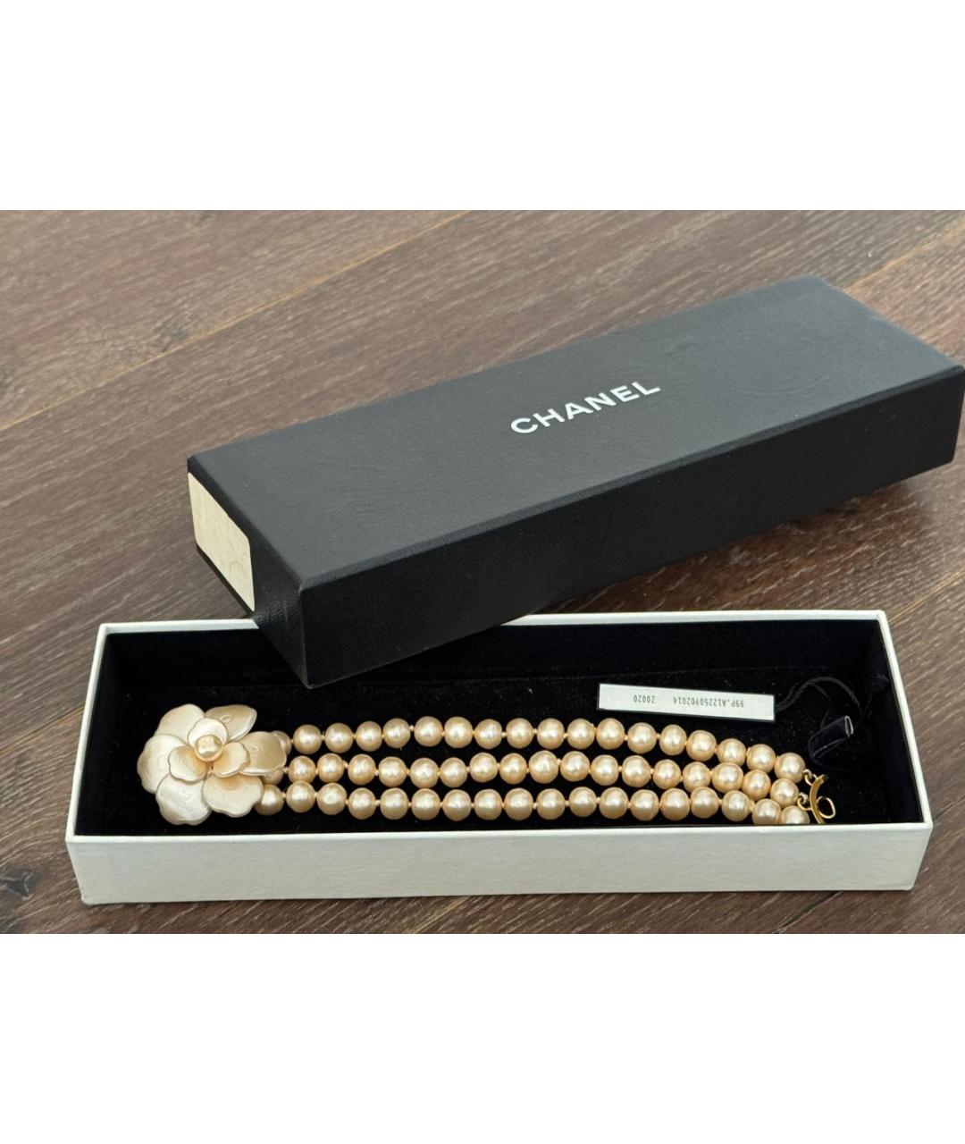 CHANEL Бежевый браслет, фото 5