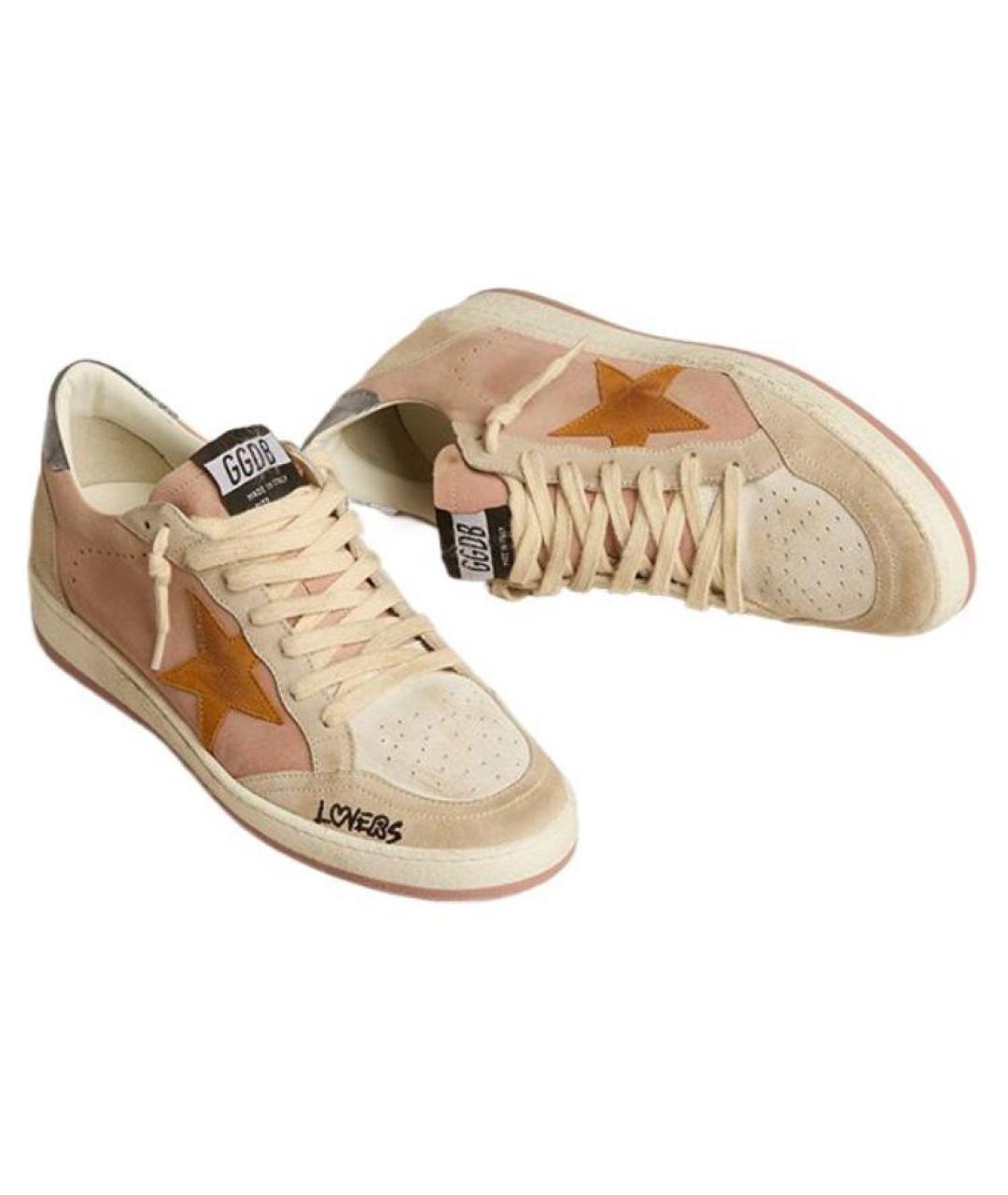 GOLDEN GOOSE DELUXE BRAND Красные кеды, фото 3