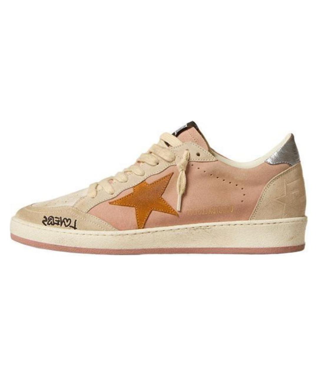 GOLDEN GOOSE DELUXE BRAND Красные кеды, фото 2