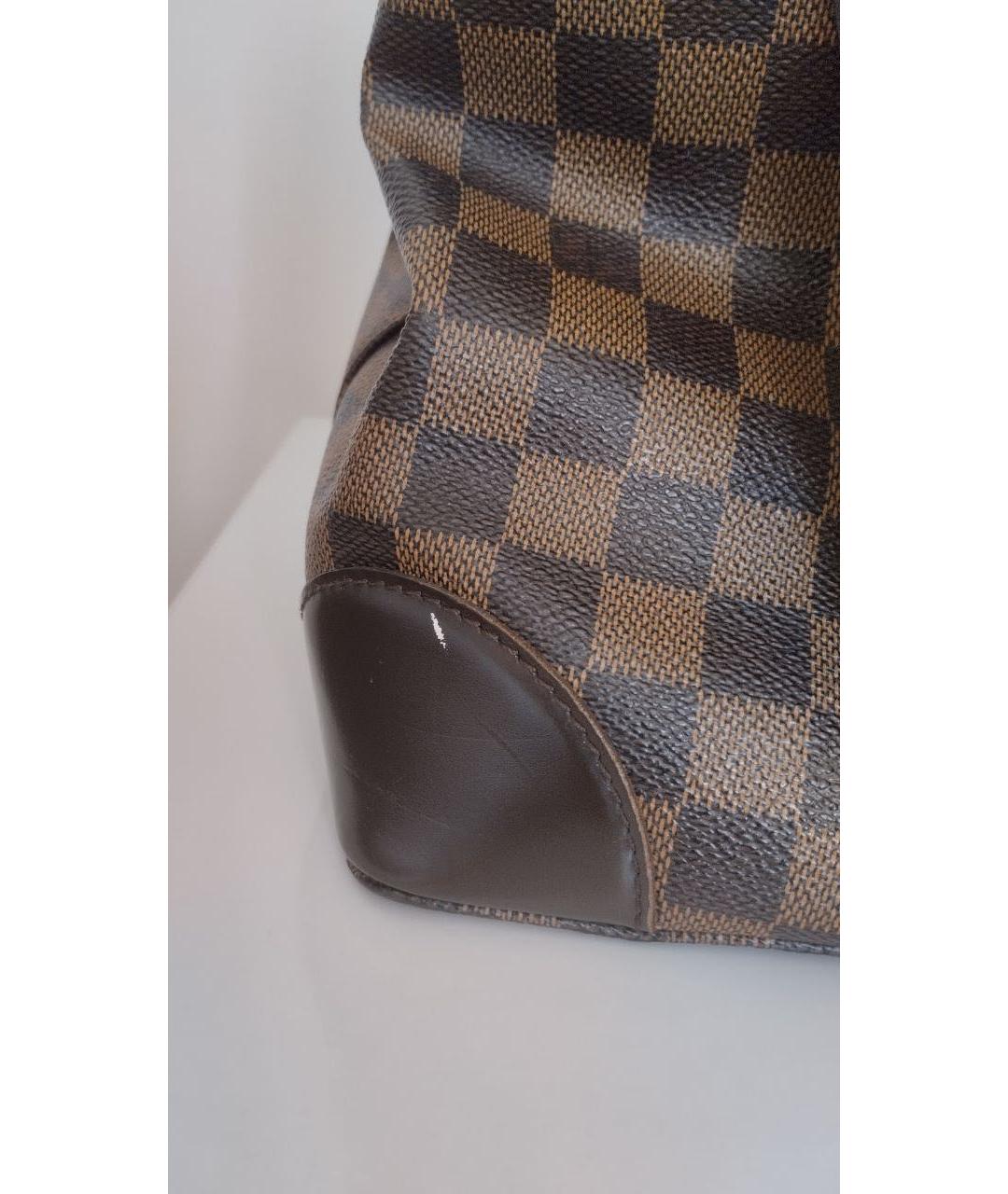LOUIS VUITTON Коричневая сумка тоут, фото 4