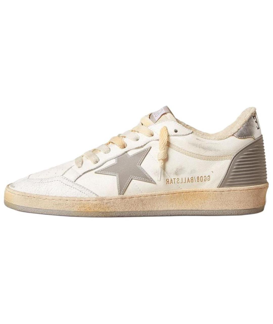 GOLDEN GOOSE DELUXE BRAND Белые низкие кроссовки / кеды, фото 2